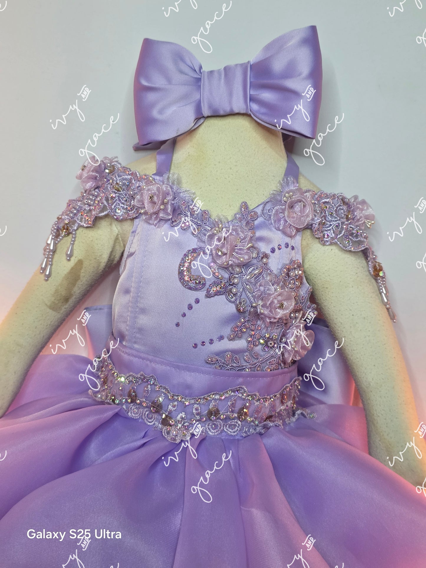 6-12M 2 in 1 glitz beauty
